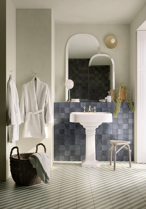 Melan Ceramic Oltremare Tile Glossy 3
