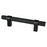 Radial Reign Aluminum Matte Black Cabinet Pull Matte Black 1