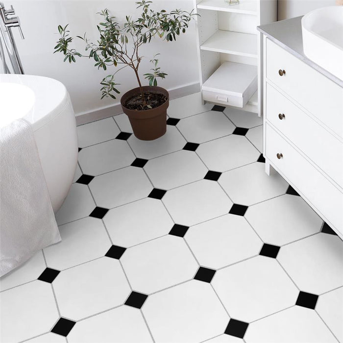 Monocolor Ceramic Taco Nero Tile Matte 2