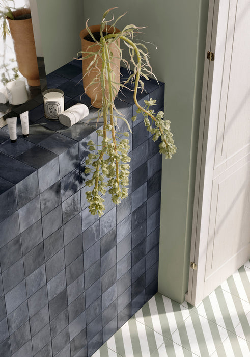 Melan Ceramic Bianco Tile Glossy 4