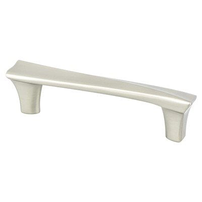 Fluidic Zinc Brushed Nickel Cabinet Pull Brushed Nickel 1