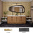 Gaudi Porcelain Gold Brick Tile Glossy 8