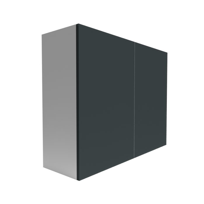 Manhattan Wood Grey Wall Cabinet Matte 1