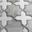 Llama Porcelain Silver Smoke Mosaic Matte 8