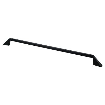 Right Zinc Black Cabinet Pull Black 3