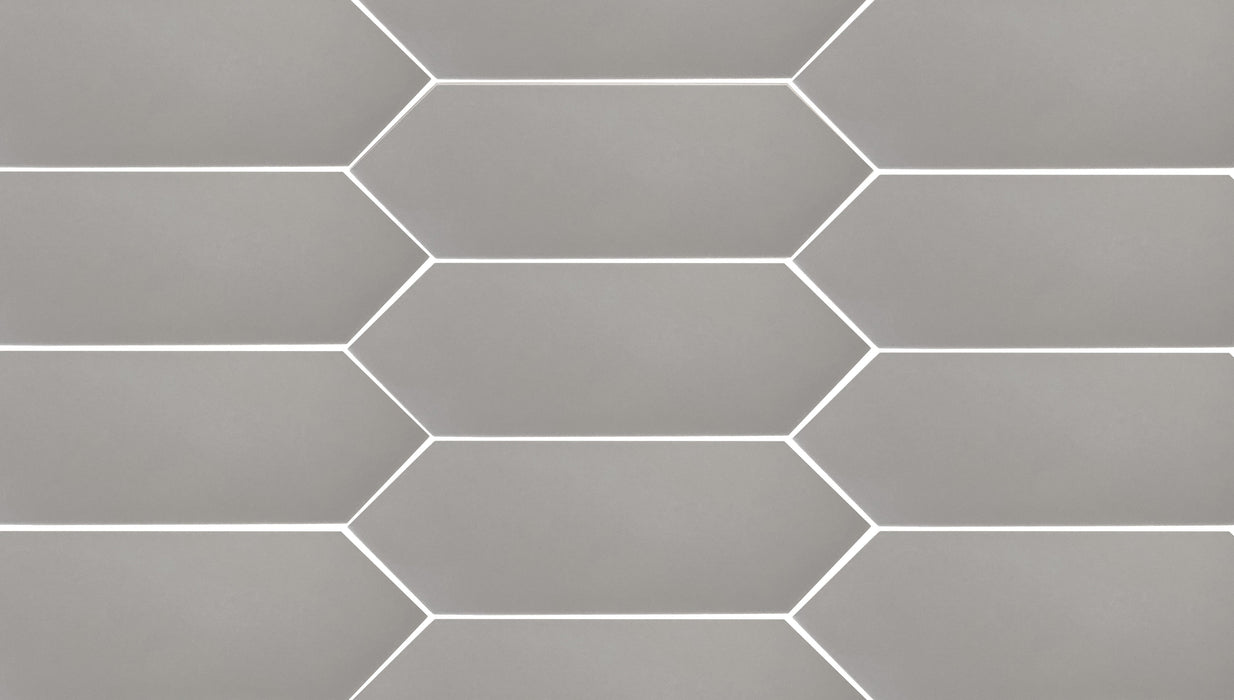 Picket Porcelain Grey Tile Matte 2