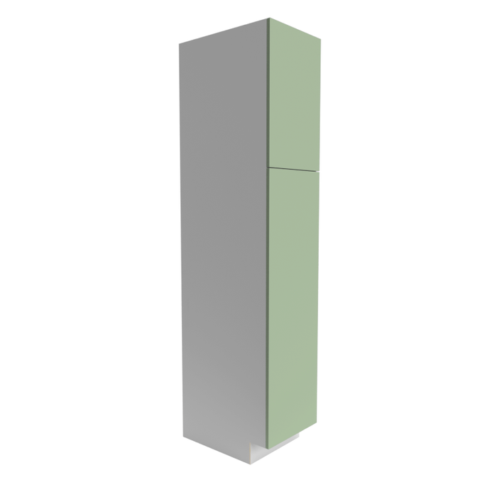 Manhattan Wood Sage Green Pantry Cabinet Matte 1