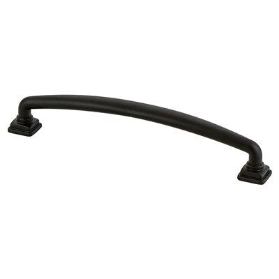 Tailored Traditional Zinc Matte Black Cabinet Pull Matte Black 2