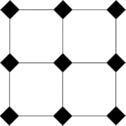 Monocolor Ceramic Taco Nero Tile Matte 1