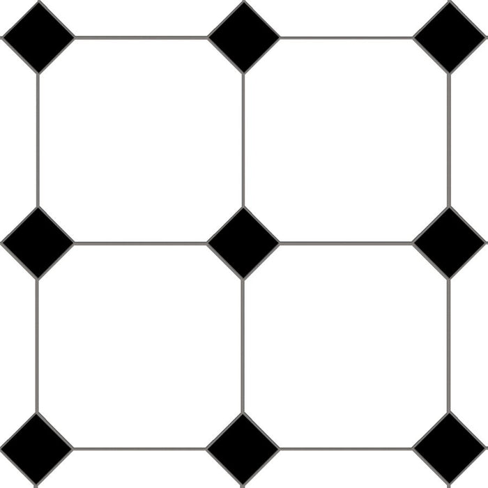 Monocolor Ceramic Taco Nero Tile Matte 1