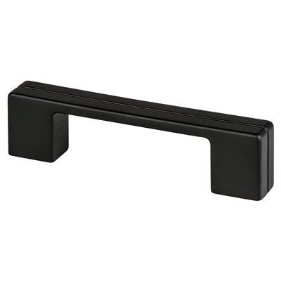 Skyline Zinc Matte Black Cabinet Pull Matte Black 1