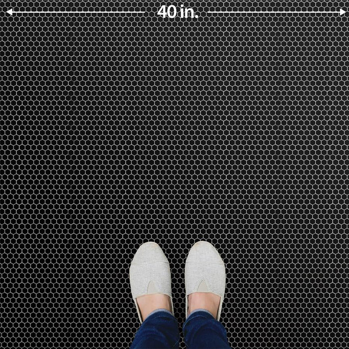 Colmena Porcelain Carbon Mosaic Matte 5
