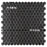 Colmena Porcelain Carbon Mosaic Matte 6