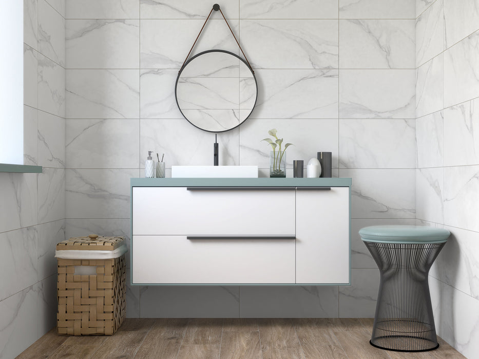 Portofino Porcelain White Tile Matte 2