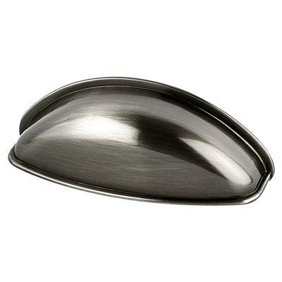 Euro Moderno Zinc Brushed Black Nickel Cabinet Pull Brushed Black Nickel 1