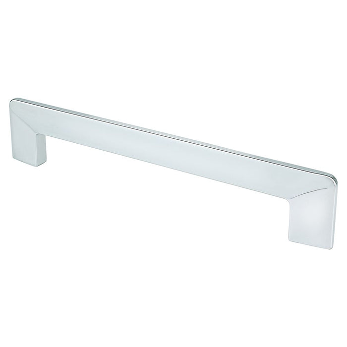 Edge Zinc Polished Chrome Cabinet Pull Polished Chrome 1