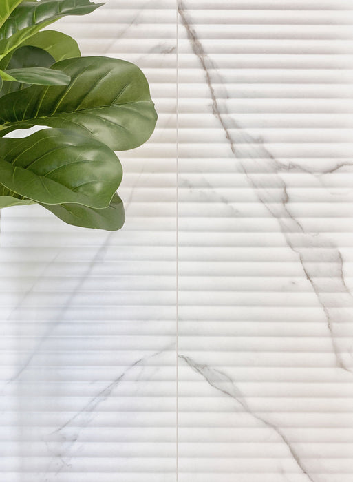 Thomas Ceramic White Marble Tile Matte 2