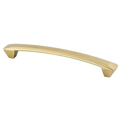 Laura Zinc Modern Brushed Gold Cabinet Pull Modern Brushed Gold 3