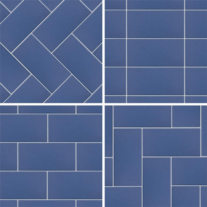 Piscina Porcelain Cobalt with BioTech Tile Matte 6