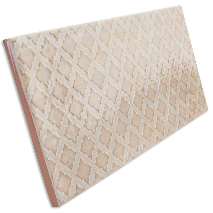 Camden Ceramic Decor Bone Tile Glossy 9