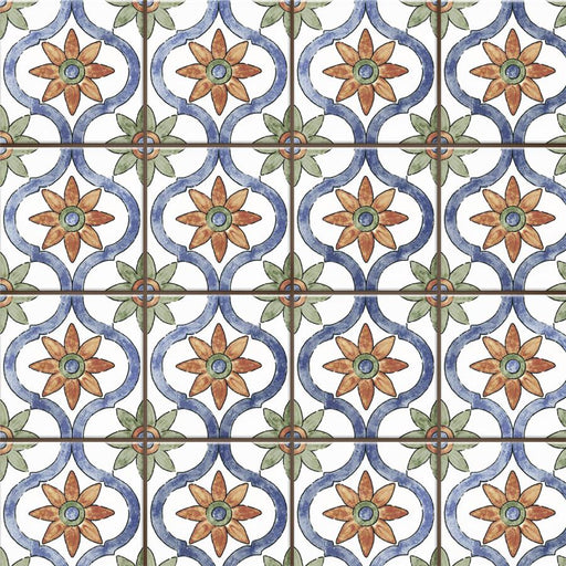 Porcelain Sentier des Bourges Tile Mixed 1
