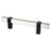 Rivet Rebel Aluminum Brushed Nickel and Matte Black Cabinet Pull Brushed Nickel / Matte Black 1