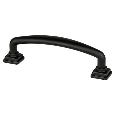 Tailored Traditional Zinc Matte Black Cabinet Pull Matte Black 1