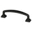 Tailored Traditional Zinc Matte Black Cabinet Pull Matte Black 1