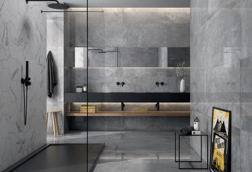Point Porcelain Gris Tile Polished 3