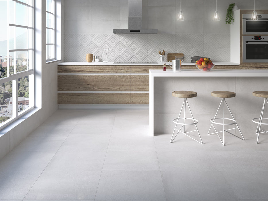 Elyt Porcelain Blanco Tile Matte 2