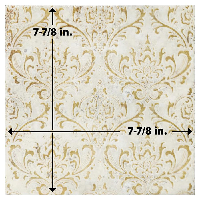 Milano Ceramic Decor Daman Beige Tile Glossy 9