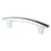 Meadow Aluminum Polished Chrome Cabinet Pull Polished Chrome 1