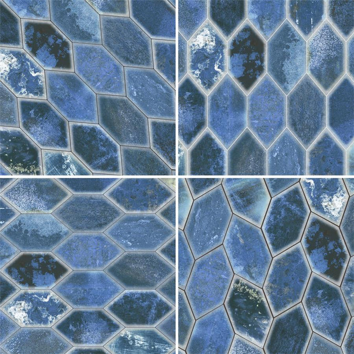Dorne Porcelain Kayak Blue Tile Satin 8