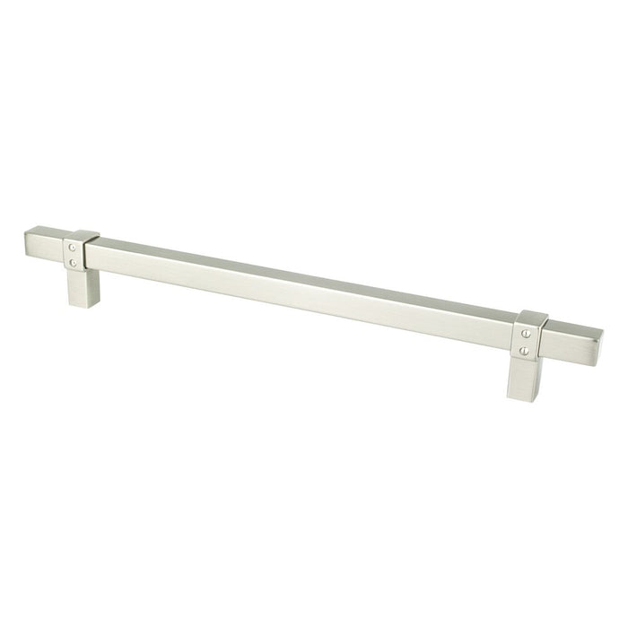 Rivet Rebel Aluminum Brushed Nickel Cabinet Pull Brushed Nickel 3