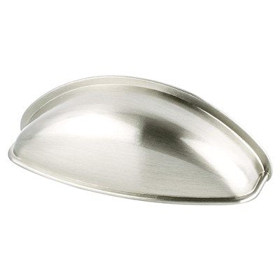 Euro Moderno Zinc Brushed Nickel Cabinet Pull Brushed Nickel 1