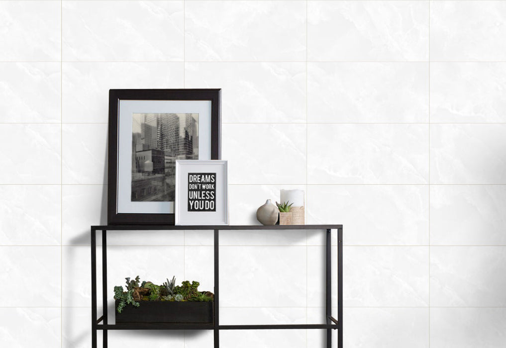 Affinity Porcelain White Onyx Tile Matte 2