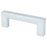 Square Zinc Dull Chrome Cabinet Pull Dull Chrome 3