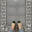 Gotham Porcelain Black and White Checker Mosaic Matte 6