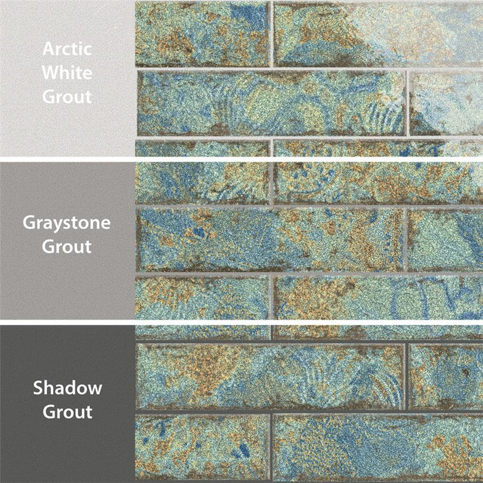 Gaudi Porcelain Ocean Brick Tile Glossy 5