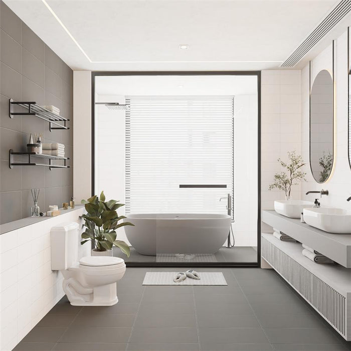 Piscina Porcelain Dark Grey with Bio Tech Tile Matte 2