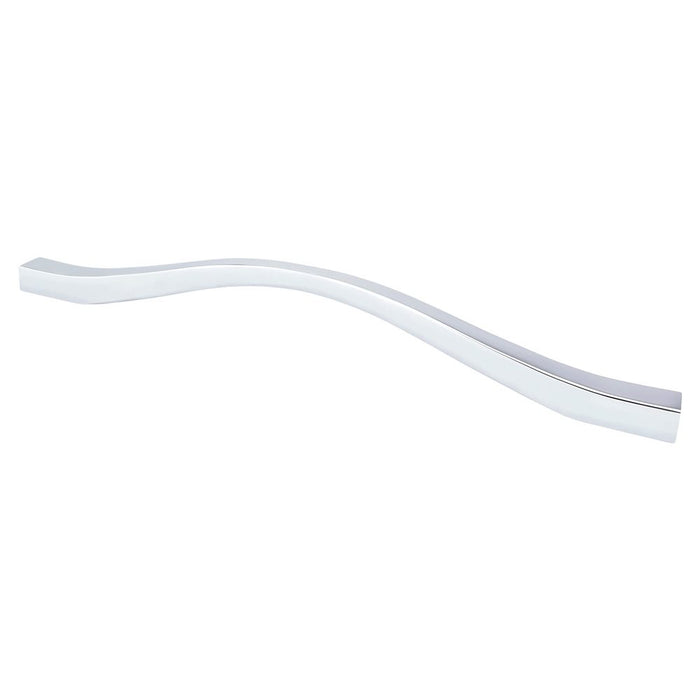 Fluid Zinc Polished Chrome Cabinet Pull Polished Chrome 2