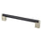 Studio Remix Stainless Steel Matte Black and Brushed Nickel Cabinet Pull Matte Black / Brushed Nickel 4