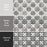 Llama Porcelain Silver Smoke Mosaic Matte 4