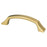Epoch Edge Zinc Modern Brushed Gold Cabinet Pull Modern Brushed Gold 1