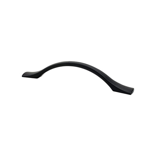 Echo Zinc Matte Black Cabinet Pull Matte Black 1