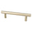 Transitional Advantage Two Steel Champagne Cabinet Pull Champagne 3