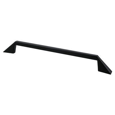 Right Zinc Black Cabinet Pull Black 2