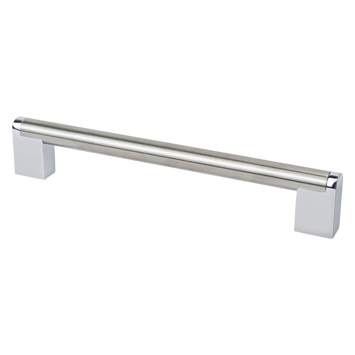 Studio Remix Stainless Steel Brushed Nickel and Polished Chrome Cabinet Pull Brushed Nickel / Polished Chrome 4