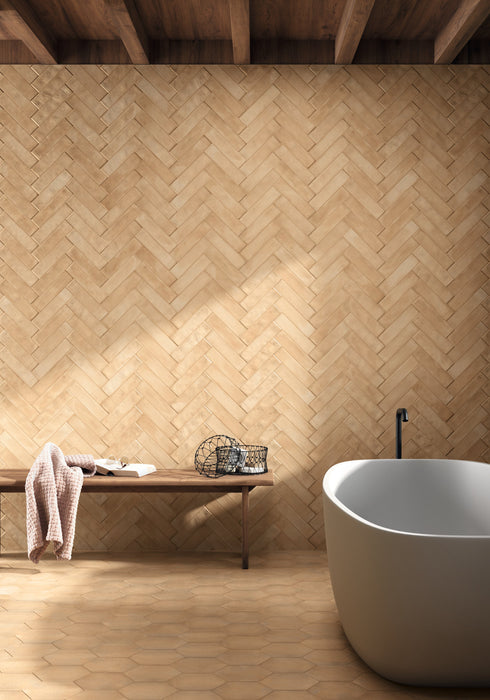 Clay Porcelain Sand Tile Matte 2
