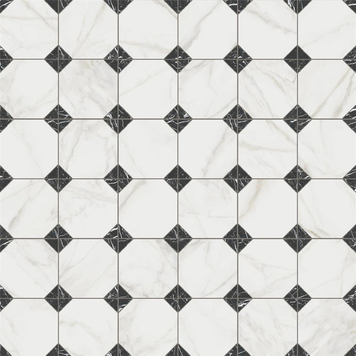 Merzoni Porcelain Yard Marquina Tile Matte 1